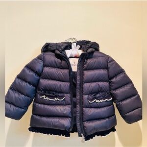 Moncler Kids Puffer Jacket - Navy Blue size 2T